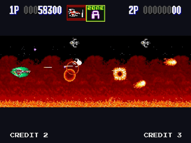 Darius II screenshot 5 for Sega Saturn